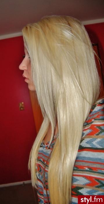 Blond Rozpuszczone Proste Na co dzień Długie Fryzury