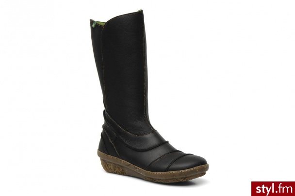 El Naturalista Kozaki Funghi N386 (Czarny) - Kozaki Buty Moda