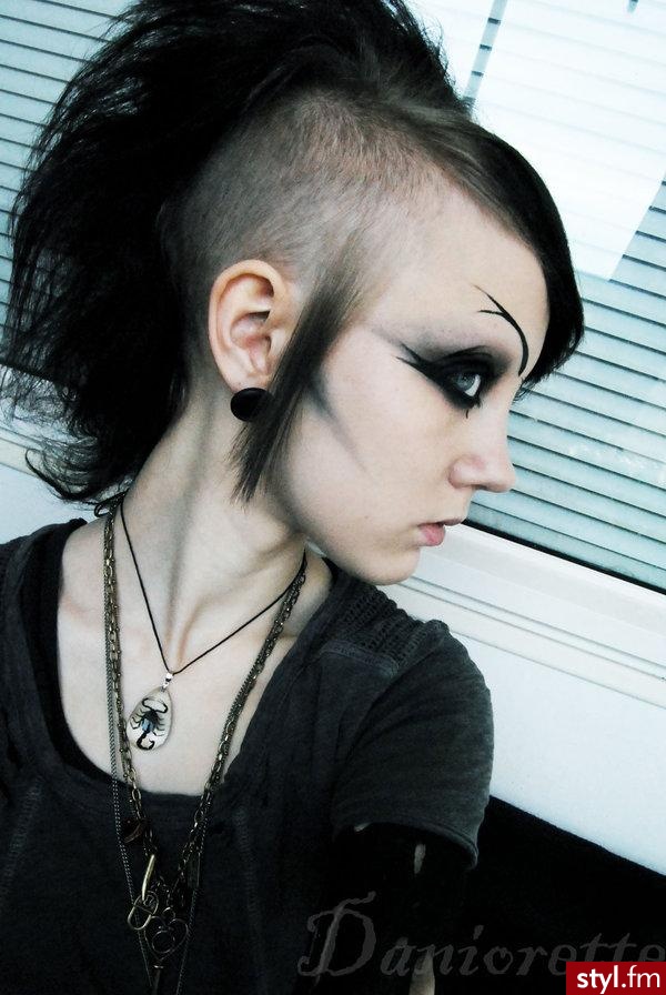 Punk Rock Alternatywne Średnie Fryzury