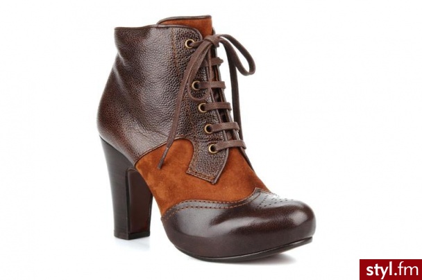 Chie Mihara PÓŁBUTY I BOTKI OLIVAMAR BY CHIE MIHARA (Brązowy) - Botki Buty Moda