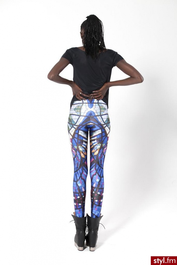 Leginsy Spodnie Moda