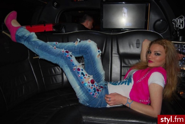 Jeansy Spodnie Moda