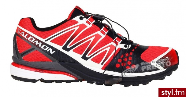 Buty Biegowe Męskie Xr Crossmax Neutral Salomon + Skarpety (118005) Sportowe Odcienie czerwieni - Sportowe Buty Moda
