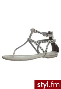 Kennel + Schmenger ELLE Japonki beżowy - Klapki Buty Moda