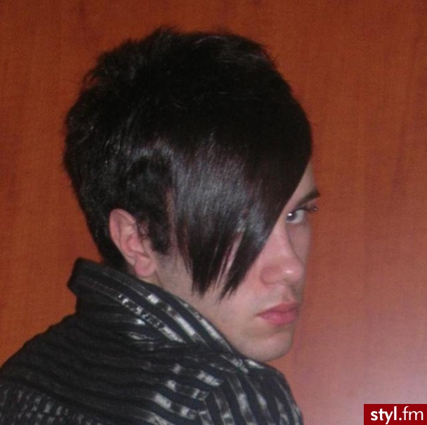 EMO Alternatywne Średnie Fryzury