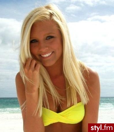 Blond Rozpuszczone Proste Na co dzień Długie Fryzury