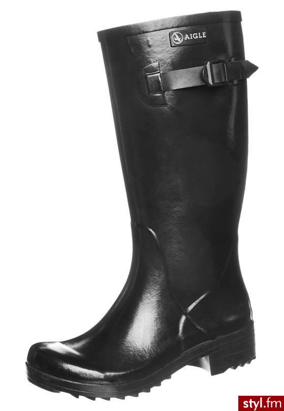 Aigle BRILLANTINE Kalosze czarny (24629) - Kalosze Buty Moda