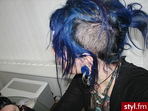 Punk Rock Alternatywne Średnie Fryzury