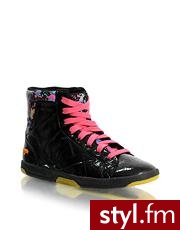 Rocket Dog Patent High Top With Splatter Print - Pozostałe Buty Moda