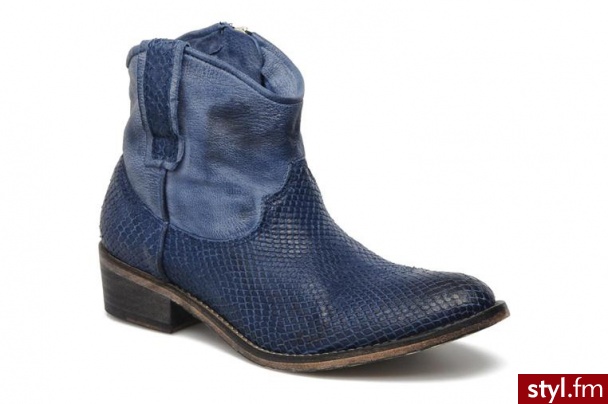 Koah Półbuty i botki Alisa by (Niebieski) - Botki Buty Moda