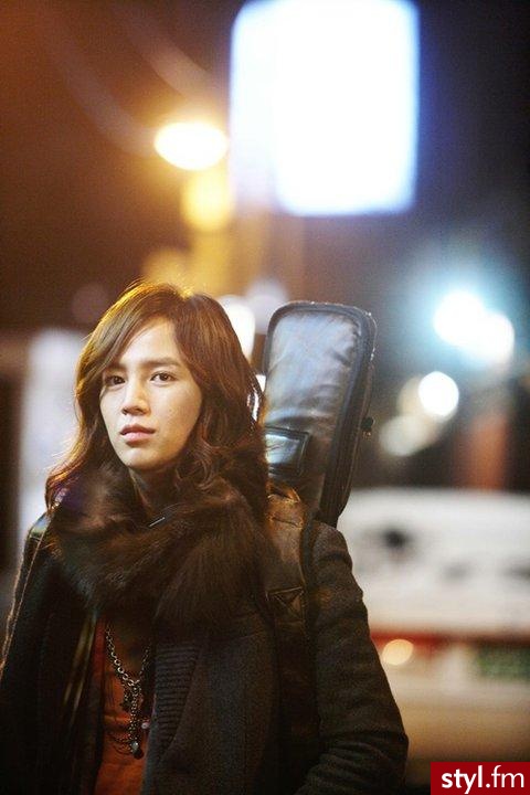 Jang Keun Suk - Średnie Męskie Fryzury