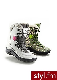 Bonprix Kozaki zimowe biały 957734_25829 - Kozaki Buty Moda