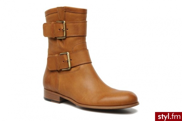 Free Lance Półbuty i botki Azev 4 mini strap (Brązowy) - Botki Buty Moda
