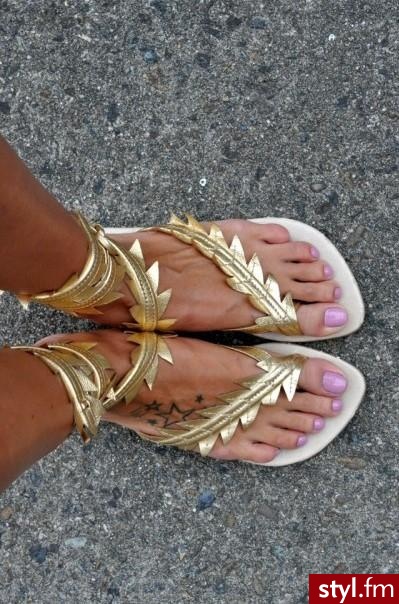 Sandały Buty Moda