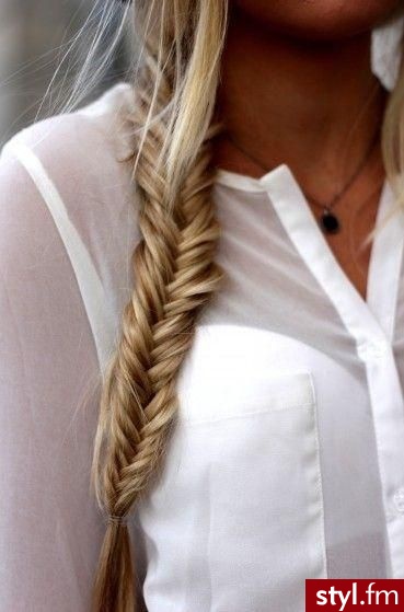 Warkocze Proste Na co dzień Długie Fryzury