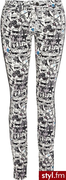 Jeansy Spodnie Moda