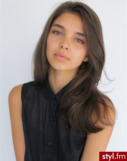Średnie Fryzury