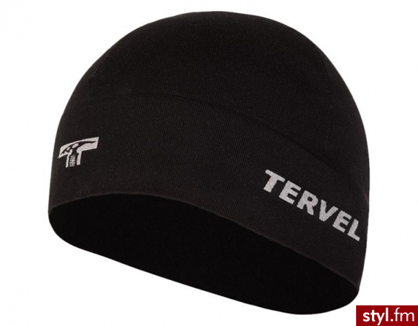 Tervel Czapka Termoaktywna Comfortline Black - Nakrycia głowy Dodatki Moda