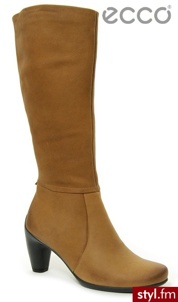 Ecco SCULPTURED ZIP AMBER - Kozaki Buty Moda