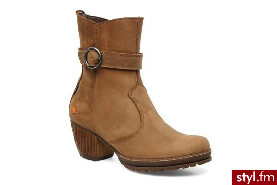 Art Półbuty i botki Oslo 505 (Brązowy) - Botki Buty Moda