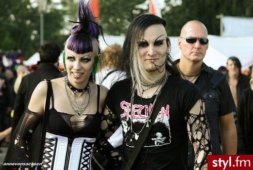 Punk Rock Alternatywne Średnie Fryzury