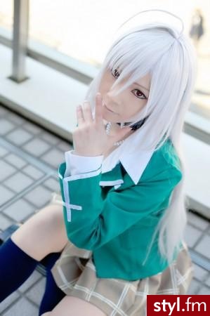 Moooka. Moka z rosario+vampire - Długie Fryzury