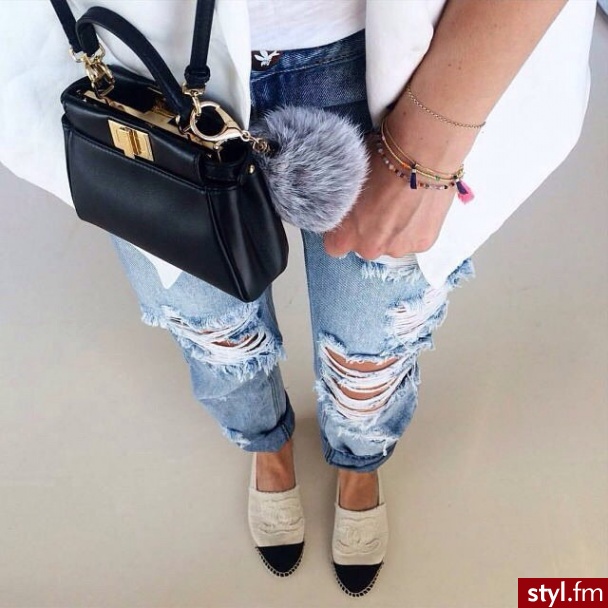 Jeansy Spodnie Moda