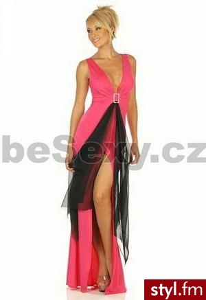 pink sukienki - Pozostałe Ciuchy Moda