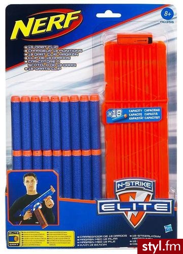 Hasbro Nerf N-Strike Elite 12 Sz. Z Magazynkiem A0356 - Dziecko