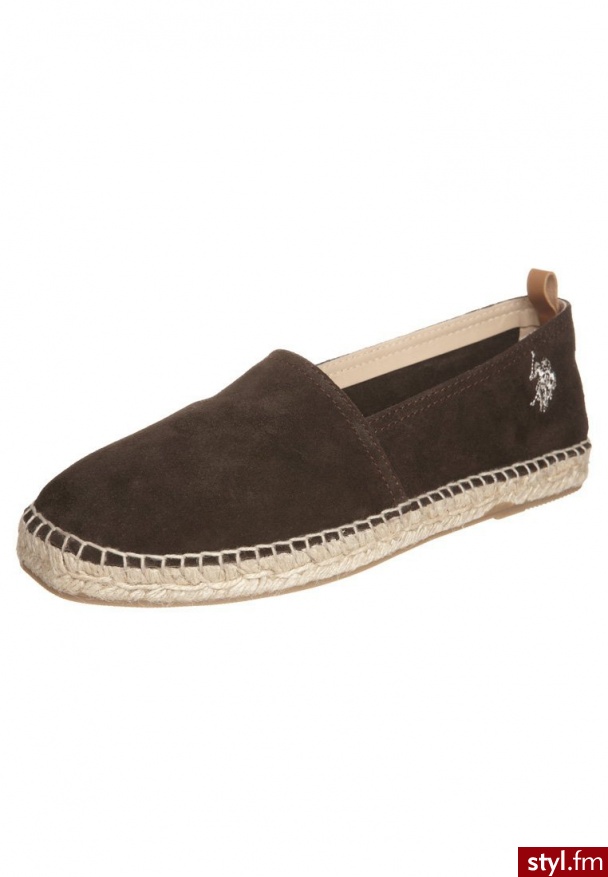 U.S. Polo Assn. DERIL Espadryle brązowy ESPAL1204S3/S1 - Pozostałe Buty Moda