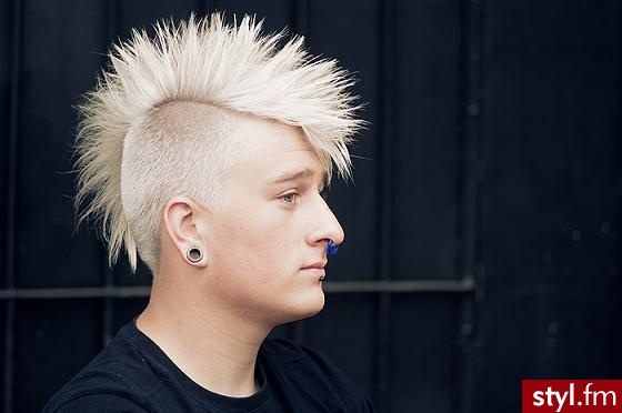 (\",) - Punk Rock Alternatywne Średnie Fryzury