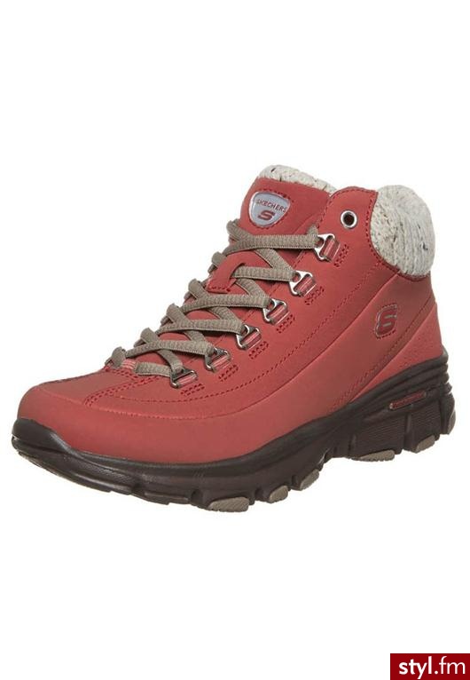 Skechers Półbuty trekkingowe czerwony (99999661) - Półbuty Buty Moda
