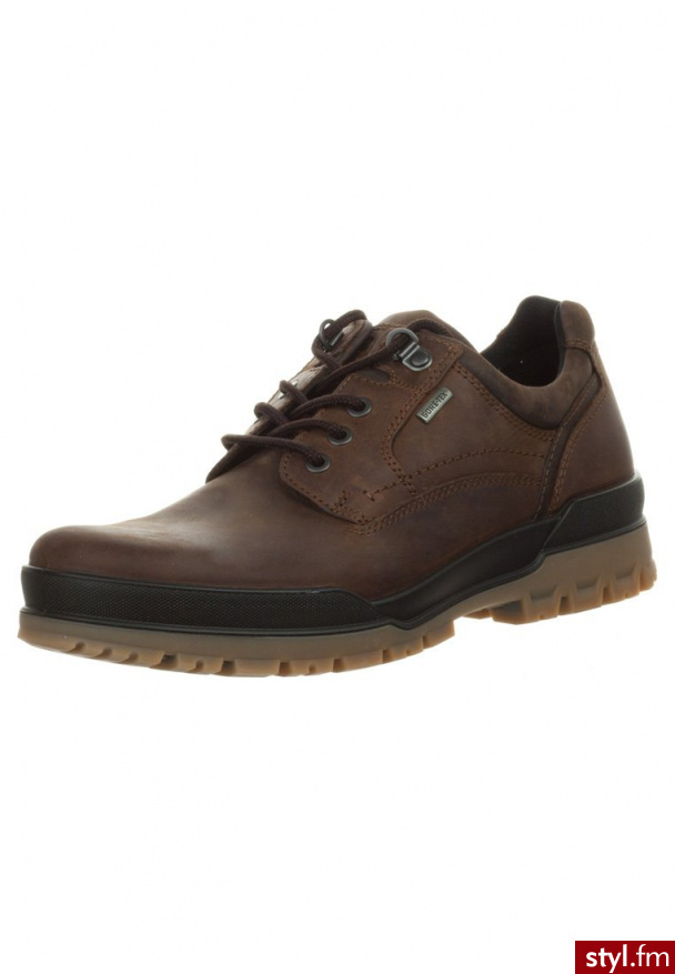 ecco TRACK 6 Sznurowane sportowe brązowy - Sportowe Buty Moda