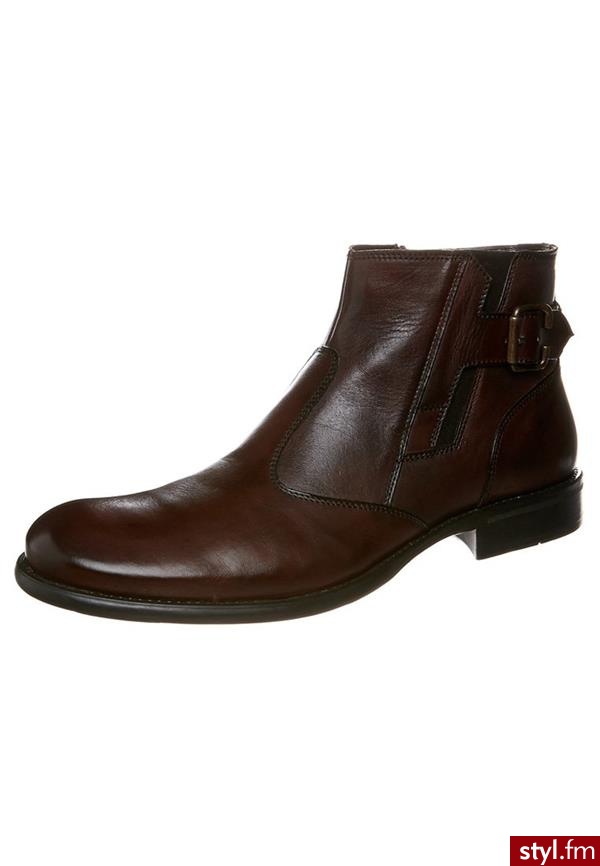 Pier One Botki brązowy (1510) - Botki Buty Moda