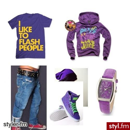 Na luzie-Fioletowo xd - Styler
