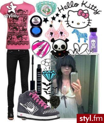 mascara - lordberry-raincoat
miś xd - slelanimals
buty - Nike Women's Air Prestige, $ 74.99
rurki - Forever21, $ 13.00
t-shirt - Charlotte Russe
kokardka - T A R I N A T A R A N T I N O, $ 45.00 - Pozostałe Ciuchy Moda