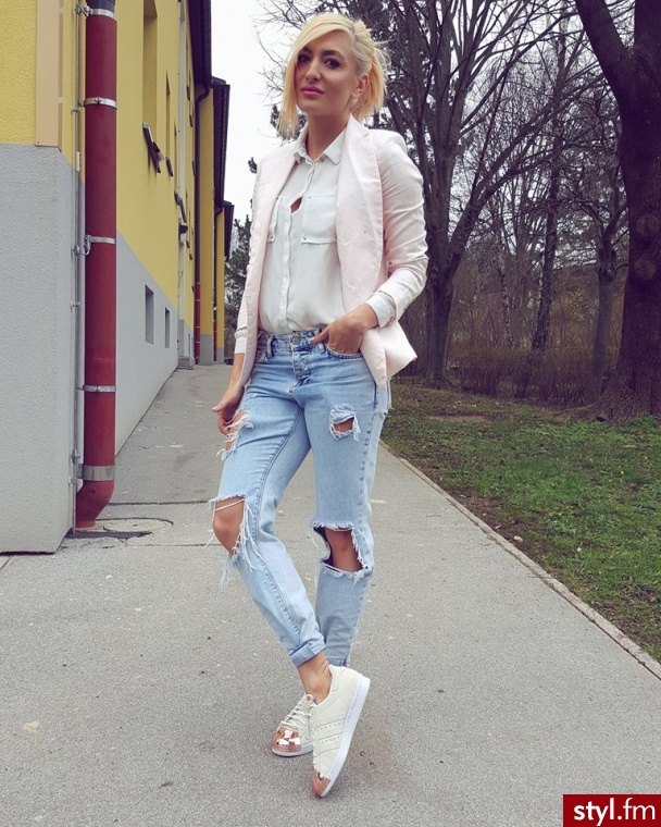 Jeansy Spodnie Moda