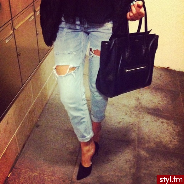 Jeansy Spodnie Moda