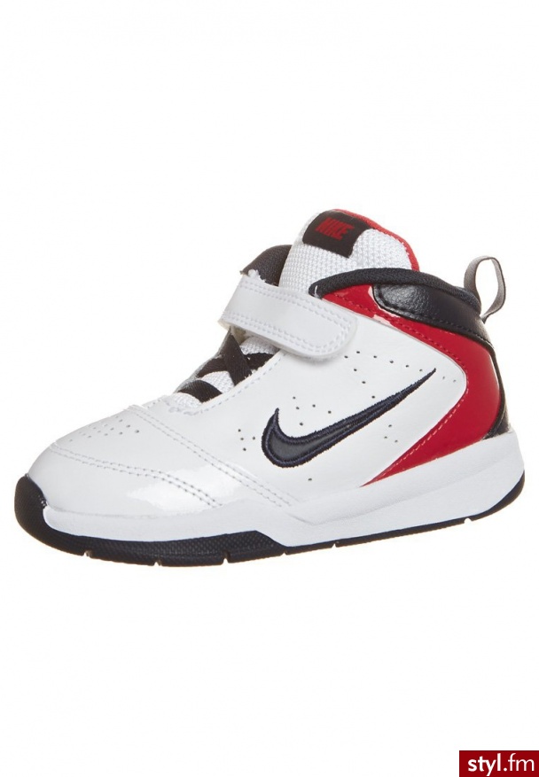 Nike Performance TEAM HUSTLE D 5 Obuwie do koszykówki biały Buty sportowe - Sportowe Buty Moda
