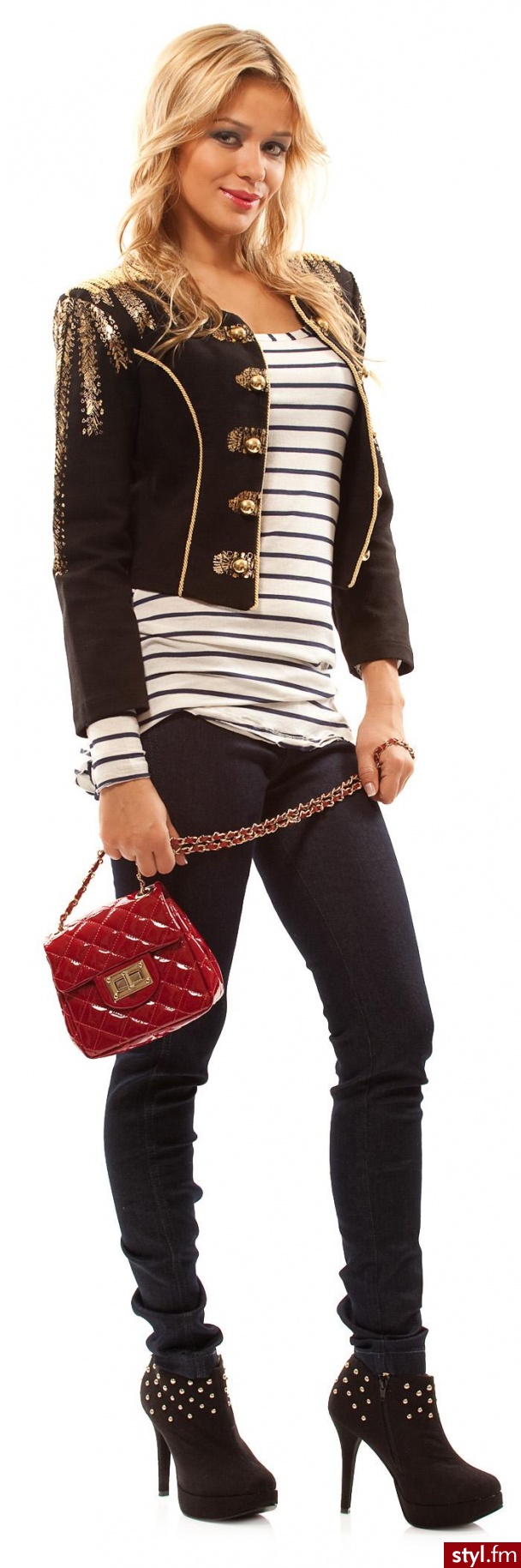 marynarka- H&M
bluzka- Zara
spodnie- Orsay
torebka- Kazar
buty- deezee.pl - Moda uliczna Inne Moda