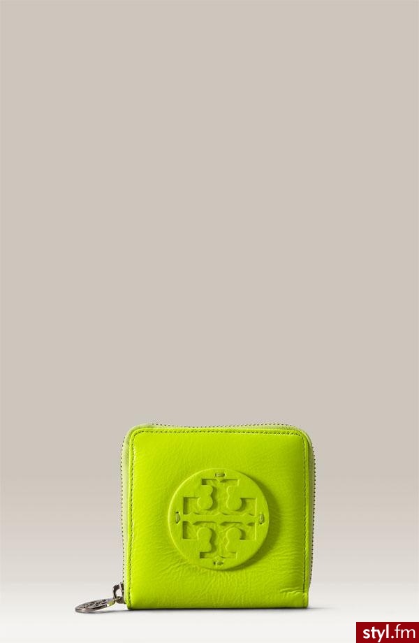 Neonowa portmonetka od Tory Burch - 155$ - Pozostałe Torebki Moda