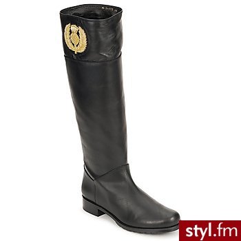 Stuart Weitzman Buty SHIELD Black - Kozaki Buty Moda