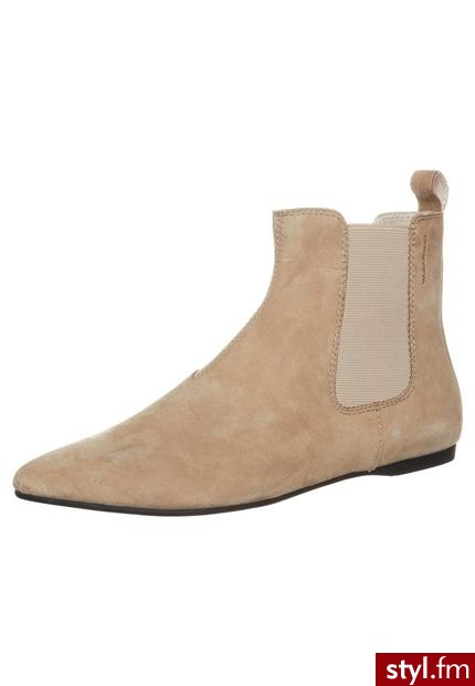 Vagabond LEROC Botki beżowy - Botki Buty Moda