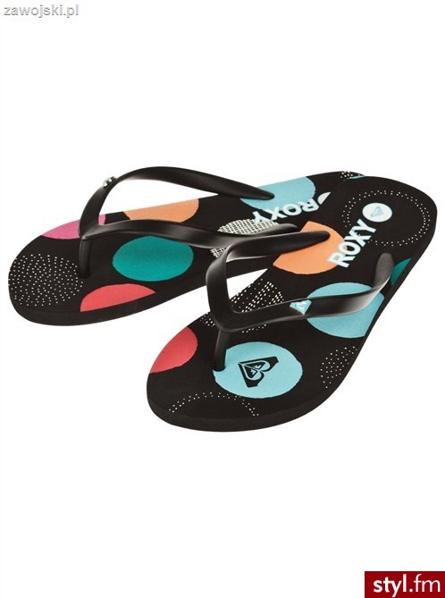 Roxy Japonki Klapki  BAMBOO GIRL TRB - Klapki Buty Moda