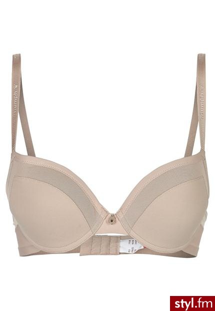 Triumph AMAZING SENSATION Biustonosz pushup beżowy - Biustonosze Bielizna Moda