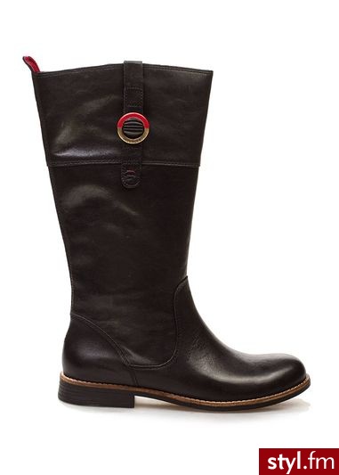 Kozaki TOMMY HILFIGER autumn 1a - Kozaki Buty Moda