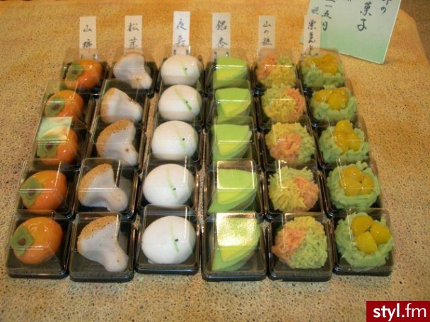 Japonskie slodycze. Japonskie slodycze - Misz-masz