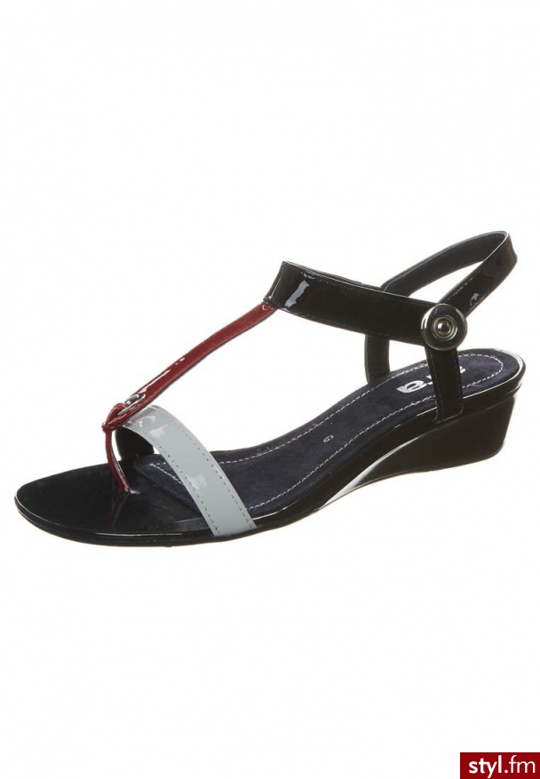 ara SEMIONO Japonki niebieski (12-34142) - Klapki Buty Moda