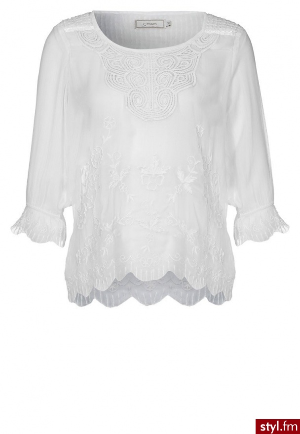 Cream THERESE Tunika biały (631608) - Tuniki Ciuchy Moda