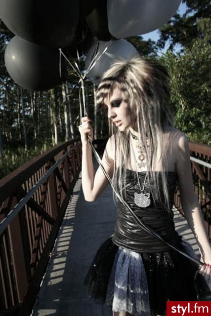 EMO Alternatywne Średnie Fryzury